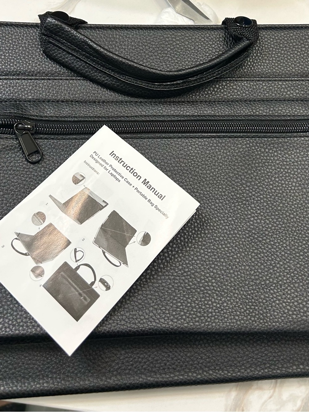 2-in-1 Protective Laptop Sleeve & Carry Handle Bag